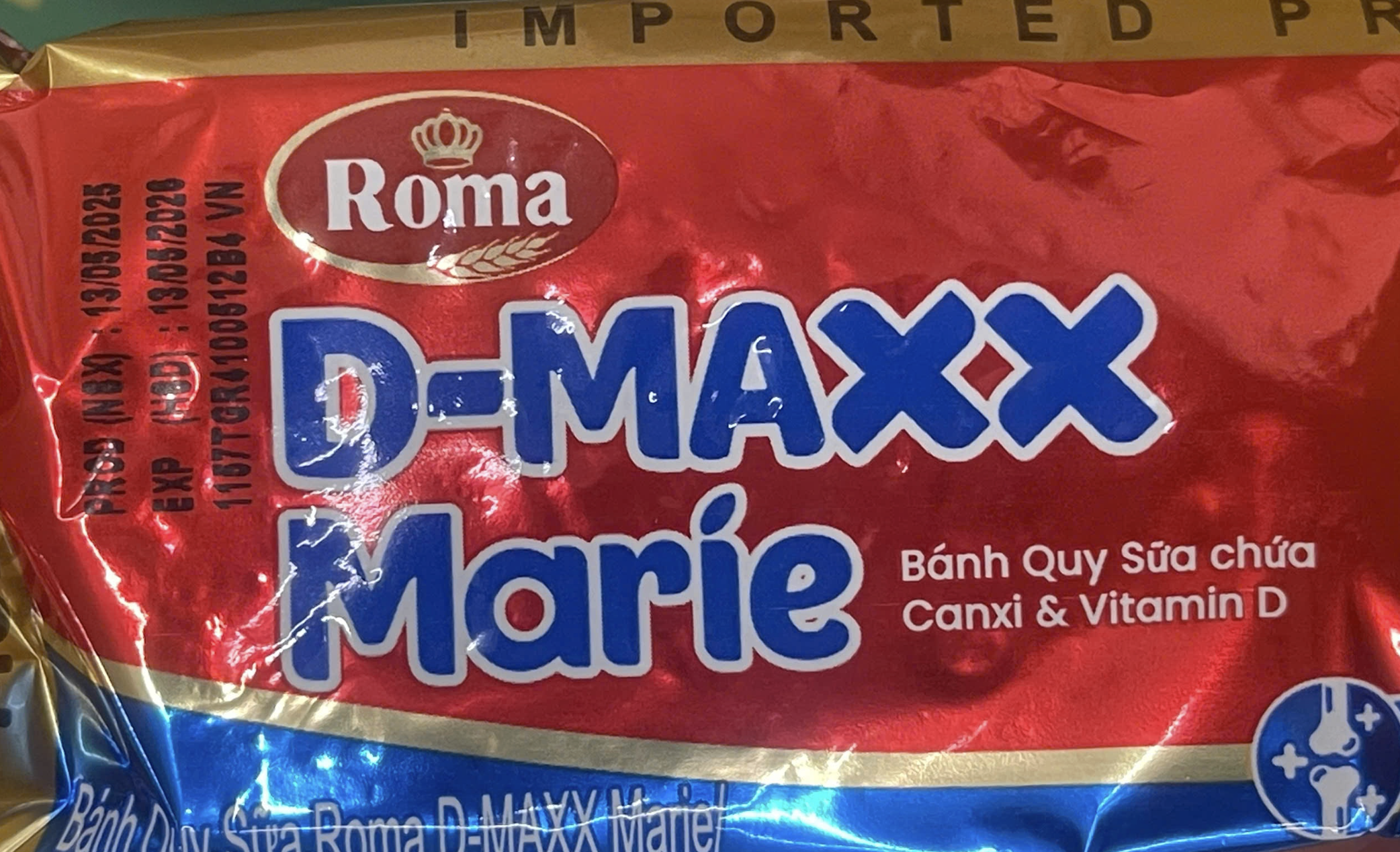 Bánh quy sữa RoMa 100g